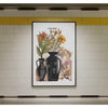 Bloom with Confidence - Think - Win, Floral Wall Art Printable.